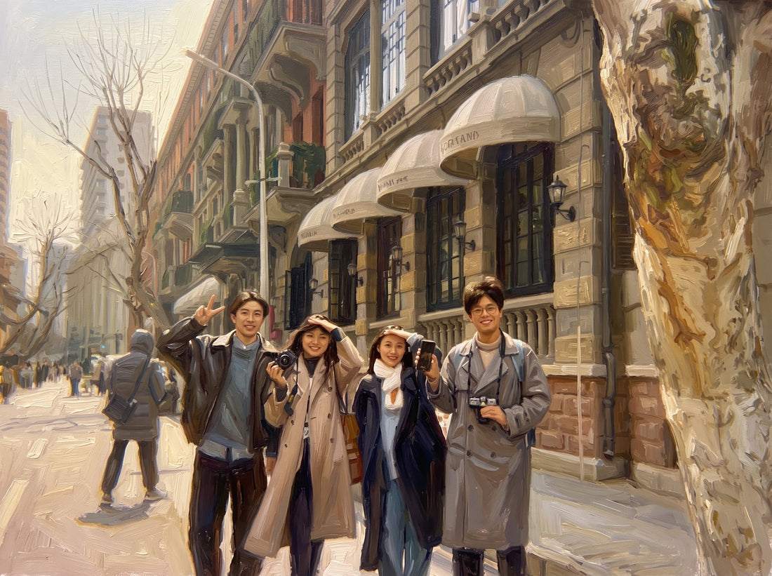 OIL-PAINTING Group Street Art