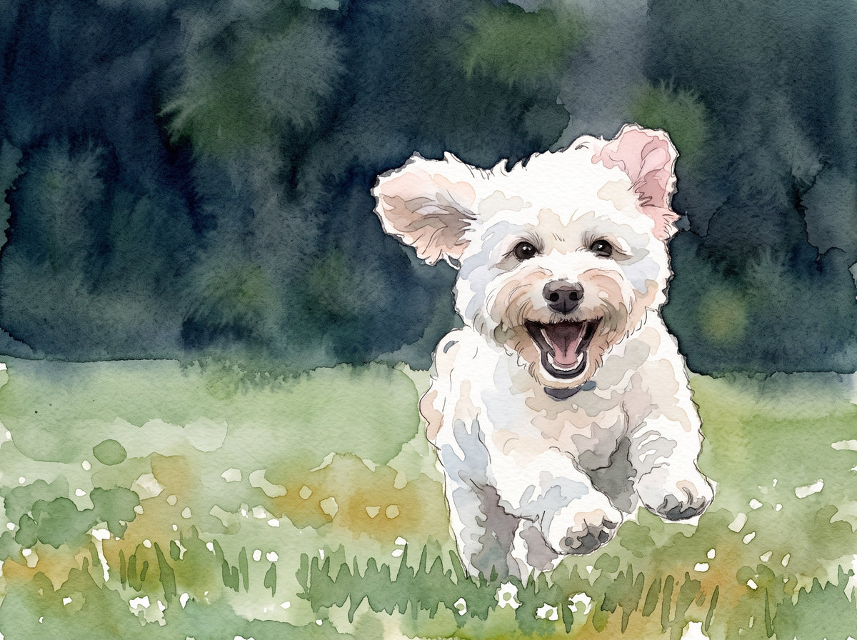 Pet Memorial Gifts: Making a Portrait From a Photo You Already Have